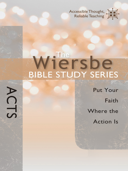 Title details for Acts by Warren W. Wiersbe - Wait list